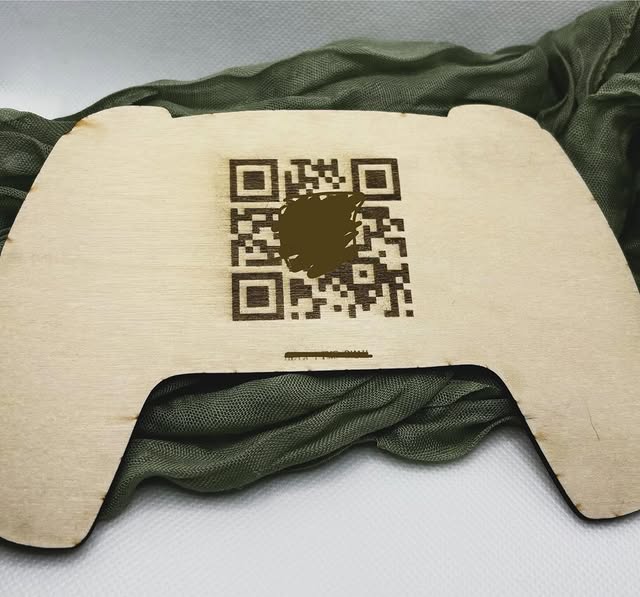 Gamecontroller Gutschein QR-Code